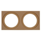 MDF-Montageplatte, 2x8 Zoll