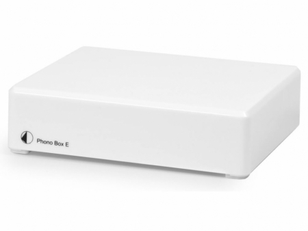Pro-Ject Phono Box E, RIAA-Verstärker weiß in der Gruppe Heim-Audio / Verstärker / RIAA-Vorverstärker bei BRL (10203010009)