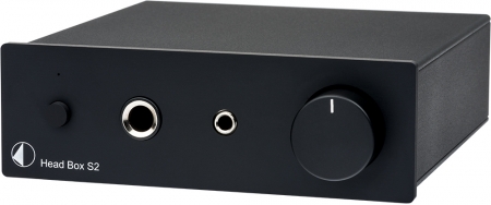 Pro-Ject Head Box S2, schwarzer Kopfhörerverstärker in der Gruppe Heim-Audio / Kopfhörer / Kopfhörerverstärker bei BRL (10203010017)