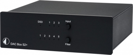 Pro-Ject Dac Box S2 Plus, schwarz in der Gruppe Heim-Audio / HiFi / DAC bei BRL (10203010045)