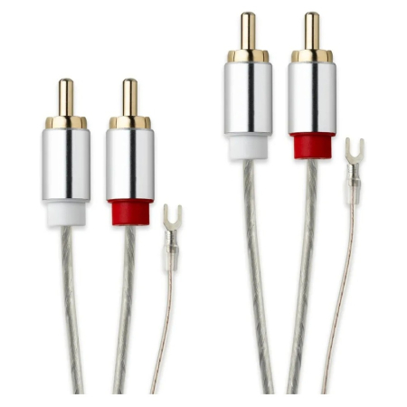 Pro-Ject Connect It Phono E RCA, 1,23 Meter in der Gruppe Heim-Audio / Kabel / Analogkabel bei BRL (102060396)