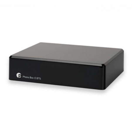 Pro-Ject Phono Box E BT5, Phono-Vorstufe mit Bluetooth, schwarz in der Gruppe Heim-Audio / Verstärker / RIAA-Vorverstärker bei BRL (102060414)