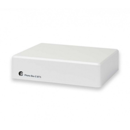 Pro-Ject Phono Box E BT5, Phono-Vorstufe mit Bluetooth, weiß in der Gruppe Heim-Audio / Verstärker / RIAA-Vorverstärker bei BRL (102060415)