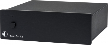 Pro-Ject Phono Box S2 RIAA-Vorverstärker, schwarz in der Gruppe Neuheiten bei BRL (102060419)