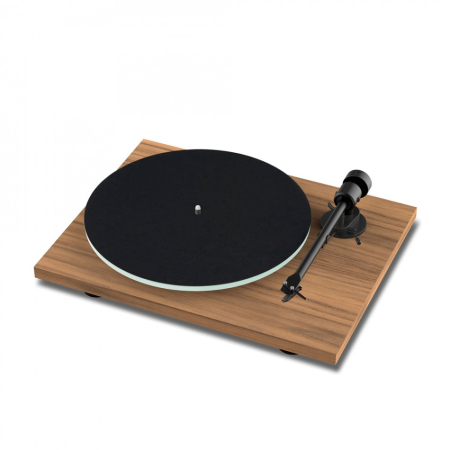 Pro-Ject T1 EVO Plattenspieler mit OM10-Tonabnehmer, Walnuss in der Gruppe Heim-Audio / HiFi / Plattenspieler bei BRL (102060653)