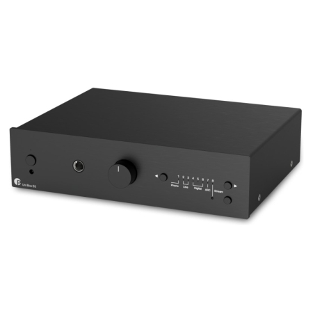 Pro-Ject Uni Box S3 Streaming-Verstärker, schwarz in der Gruppe Heim-Audio / Verstärker / Stereo-Verstärker bei BRL (102060954)