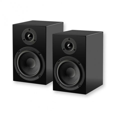 Pro-Ject Speaker Box 5 E, Regallautsprecher, Paar, schwarz in der Gruppe Heim-Audio / Lautsprecher / Regallautsprecher bei BRL (102SB5EB)