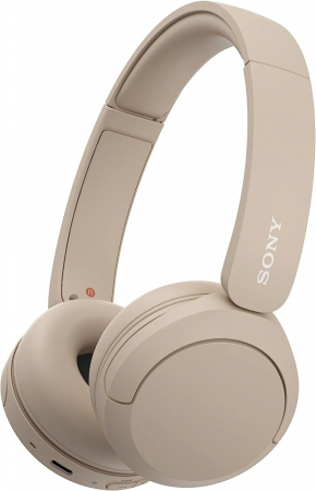 Sony WH-CH520 kabellose On-Ear-Kopfhörer, beige in der Gruppe Heim-Audio / Kopfhörer / On-Ear bei BRL (120WHCH520BE)