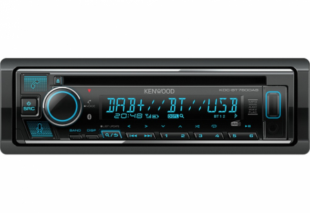 Kenwood KDC-BT760DAB, Autoradio mit Bluetooth und DAB+ in der Gruppe Car-HiFi / Autoradio / Single-DIN bei BRL (121KDCBT760DAB)