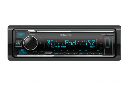 Kenwood KMM-BT309, Autoradio mit Bluetooth und kurzem Gehäuse in der Gruppe Car-HiFi / Autoradio / Single-DIN bei BRL (121KMMBT309)