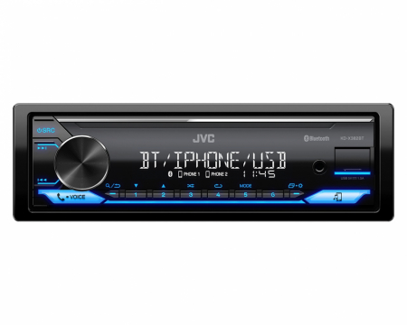 JVC KD-X382BT, Autoradio mit Bluetooth, AUX und USB in der Gruppe Car-HiFi / Autoradio / Single-DIN bei BRL (130KDX382BT)
