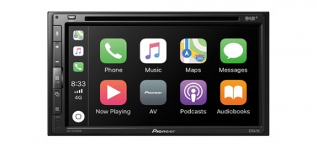 Pioneer AVH-Z5200DAB, Autoradio mit Bluetooth, Apple CarPlay und Android Auto in der Gruppe Car-HiFi / Autoradio / Doppel-DIN bei BRL (135AVHZ5200DAB)