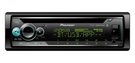 Pioneer DEH-S520BT, Autoradio mit Bluetooth und 3x Vorverstärkerausgang in der Gruppe Car-HiFi / Autoradio / Single-DIN bei BRL (135DEHS520BT)
