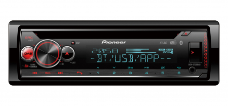 Pioneer DEH-S720DAB, Autoradio mit 2x Bluetooth und DAB+ in der Gruppe Car-HiFi / Autoradio / Single-DIN bei BRL (135DEHS720DAB)