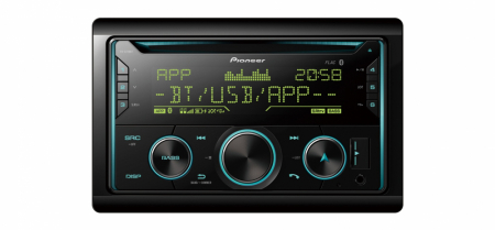 Pioneer FH-S720BT, Autoradio mit Bluetooth, CD und 3 Paar Vorverstärkerausgängen in der Gruppe Car-HiFi / Autoradio / Doppel-DIN bei BRL (135FHS720BT)