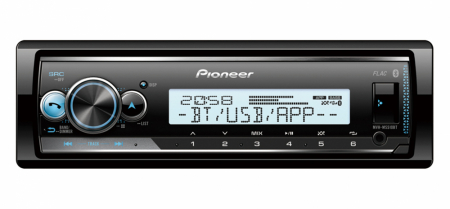 Pioneer MVH-MS510BT, Marine-Stereo mit Bluetooth in der Gruppe Car-HiFi / Marine-Audio / Marine-Stereoanlage bei BRL (135MVHMS510BT)