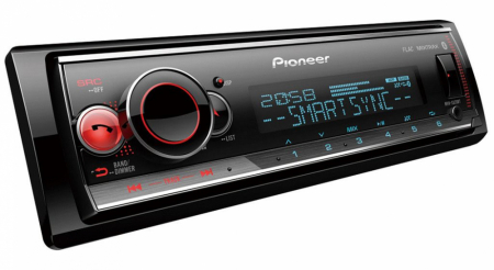 Pioneer MVH-S520BT, Autoradio mit Bluetooth, USB/AUX und 3 Paar Vorverstärkerausgängen in der Gruppe Car-HiFi / Autoradio / Single-DIN bei BRL (135MVHS520BT)