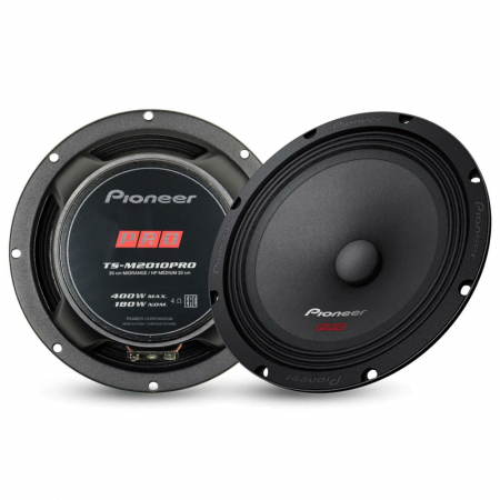 Pioneer TS-M2010PRO, 8-Zoll-Mitteltieftöner, Paar in der Gruppe Car-HiFi / Autolautsprecher / Mitteltieftöner / Mitteltöner bei BRL (135TSM2010PRO)