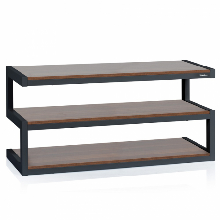 Norstone Esse, Media-Rack schwarz/Walnuss in der Gruppe Heim-Audio / Zubehör / HiFi-Racks & Medienmöbel bei BRL (143ESSEBW)