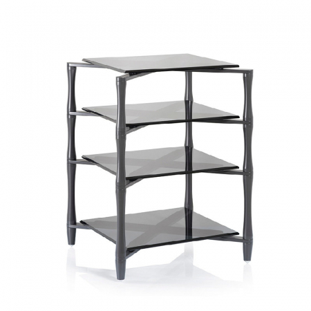 Norstone Slender Hifi elegantes HiFi-Möbel, Gunmetal Grey in der Gruppe Heim-Audio / Zubehör / HiFi-Racks & Medienmöbel bei BRL (143NORSLEGG)