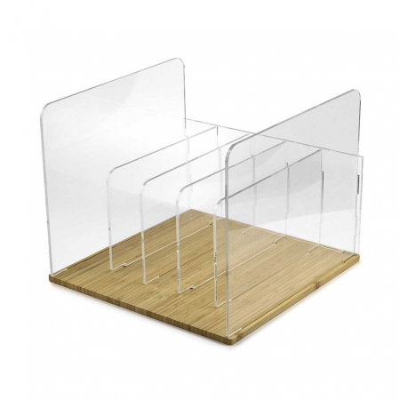 NorStone Vinyl LP Rack, Bambus in der Gruppe Heim-Audio / Zubehör / HiFi-Racks & Medienmöbel bei BRL (143NORVINBA)