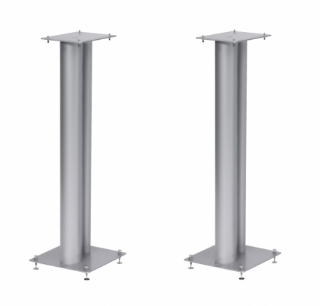 Norstone Stylum 3, Lautsprecherständer mattes Silber, 80 cm hoch in der Gruppe Heim-Audio / Zubehör / Lautsprecherzubehör bei BRL (143STYLUM3SI)