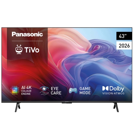 Panasonic TB-43W60CEZS, 43-Zoll-4K-LED-Fernseher mit TiVo in der Gruppe Neuheiten bei BRL (150TB43W60CEZS)