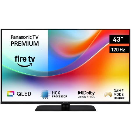 Panasonic TV-43W85BEZC, 43-Zoll-4K-QLED-TV mit Fire TV in der Gruppe Neuheiten bei BRL (150TV43W85BEZC)