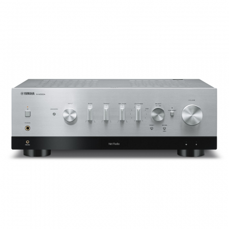 Yamaha R-N1000A klangstarker Stereo-Verstärker mit HDMI ARC, silber in der Gruppe Heim-Audio / Verstärker / Stereo-Verstärker bei BRL (159RN1000ASI)