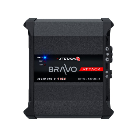 Stetsom BRAVO ATTACK 3000 1 Ohm, Fullrange-Monoblock in der Gruppe Car-HiFi / Endstufen / Mono bei BRL (160BRAVOATTACK30001)