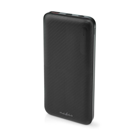 Nedis Powerbank, 10 000 mAh in der Gruppe Heim-Audio / Zubehör / Powerbanks bei BRL (176BKPD10000BK)