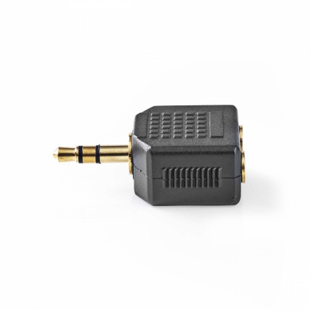 Nedis Stereo-Adapter 1x 3,5-mm-Stecker auf 2x 3,5-mm-Buchse in der Gruppe Heim-Audio / Kabel / Diverse Kabel & Adapter bei BRL (176CABW22945AT)