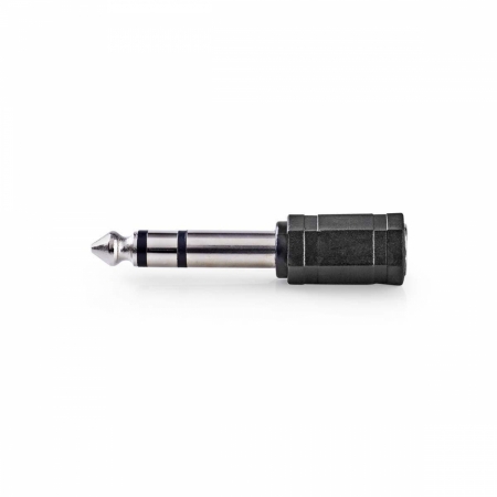 Nedis Stereo-Adapter 1x 6,35-mm-Stecker auf 1x 3,5-mm-Buchse in der Gruppe Heim-Audio / Kabel / Diverse Kabel & Adapter bei BRL (176CABW23930AT)