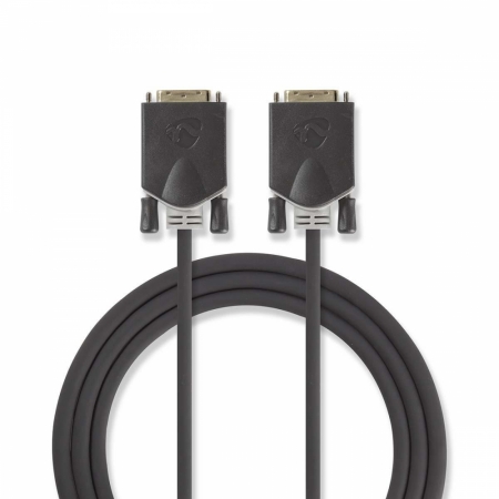 Nedis DVI-D 24+1-Pin-Stecker auf DVI-D 24+1-Pin-Stecker 2 m in der Gruppe Heim-Audio / Kabel / Diverse Kabel & Adapter bei BRL (176CCBW32000AT20)