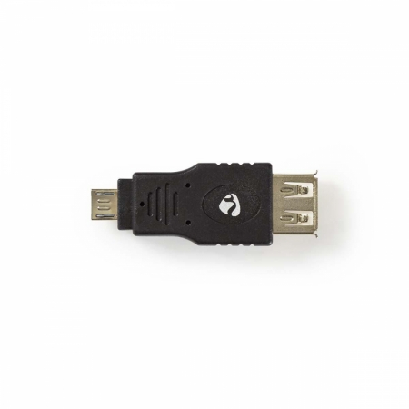 Nedis USB 2.0 Adapter, USB-A-Buchse auf Micro-USB-Stecker in der Gruppe Heim-Audio / Kabel / Diverse Kabel & Adapter bei BRL (176CCBW60901AT)