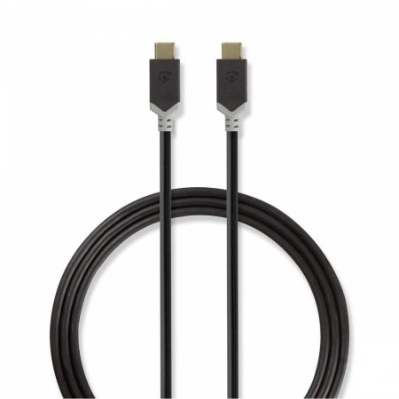 Nedis USB 3.1 USB-C-Stecker auf USB-C-Stecker, 1 m in der Gruppe Car-HiFi / Smartphone im Auto / Smartphone-Zubehör bei BRL (176CCBW64750AT10)