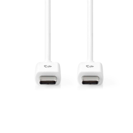 NEDIS 176CCGL60700WT10 USB-C-Kabel, weiß, 1 Meter in der Gruppe Heim-Audio / Kabel / Digitalkabel bei BRL (176CCGL60700WT10)