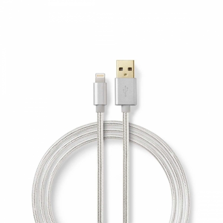 Nedis USB-A auf Lightning, 8-polig in der Gruppe Car-HiFi / Smartphone im Auto / Smartphone-Zubehör bei BRL (176CCTB39300ALVAR)