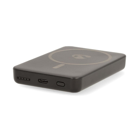 Nedis Powerbank, 5.000 mAh, magnetisches kabelloses Laden in der Gruppe Heim-Audio / Zubehör / Powerbanks bei BRL (176UPBKW15W5000BK)