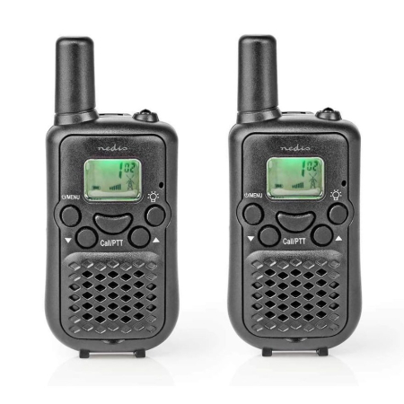 Nedis Walkie-Talkie-Set mit 2 Geräten in der Gruppe Heim-Audio / HiFi / Radio bei BRL (176WLTK0500BK)