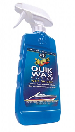 Meguiar's Marine Quik Wax, einfach anzuwendendes Sprühwachs