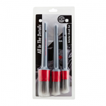Chemical Guys Innenraum-Detailing-Bürsten, 3er-Pack in der Gruppe Car-HiFi / Autopflege / Zubehör & Werkzeuge bei BRL (179ACC600)