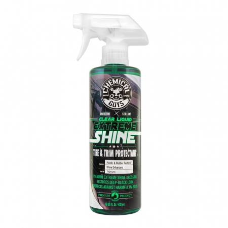 Chemical Guys Clear Liquid Extreme Shine Tire & Trim Protectant, 473 ml in der Gruppe Car-HiFi / Autopflege / Reifen- & Kunststoffpflege bei BRL (179TVD11216)