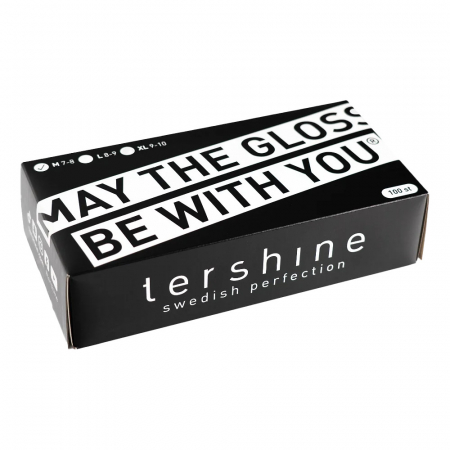 Tershine Nitrilhandschuhe, schwarz 100er-Pack, medium 7-8 in der Gruppe Car-HiFi / Autopflege / Zubehör & Werkzeuge bei BRL (184NITRILM)