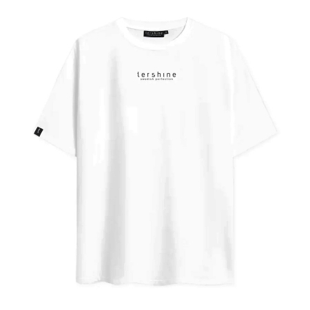 Tershine Oversized T-Shirt, weiß, small in der Gruppe Car-HiFi / Zubehör / Merchandise bei BRL (184OSTSHIRTVS)