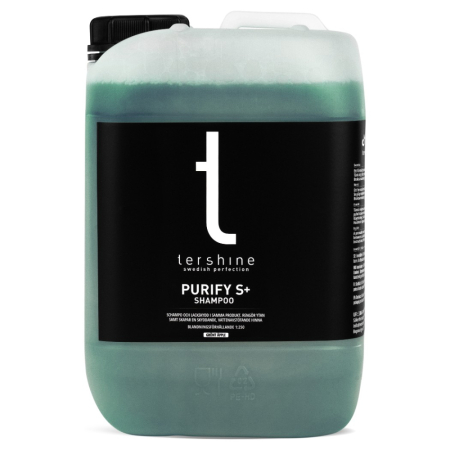 Tershine Purify S+ - Shampoo, keramisches Shampoo mit Lackschutz, 5 L in der Gruppe Car-HiFi / Autopflege / Autoshampoo bei BRL (184PURIFYSPLUS5)