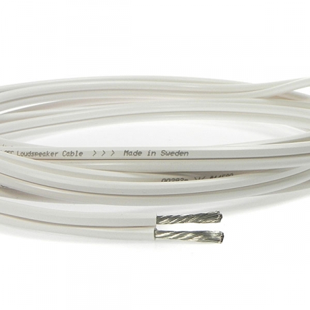 Supra Classic 4.0 Lautsprecherkabel, weiß in der Gruppe Heim-Audio / Kabel / Lautsprecherkabel bei BRL (215CLASSIC40W)