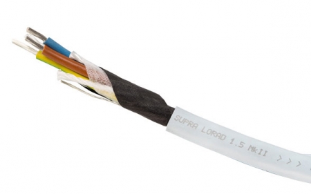 Supra LoRad 1.5 MKII Netzkabel als Meterware in der Gruppe Heim-Audio / Kabel / Stromkabel bei BRL (215LORAD15MKII)