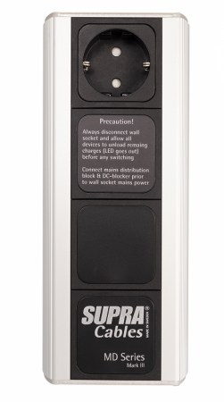 Supra MD-01 MK3.1, DC-Blocker mit 16A IEC-Buchse in der Gruppe Heim-Audio / Zubehör / Netzfilterung bei BRL (215MD01MK31)