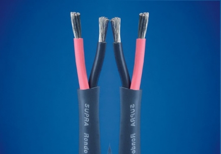 Supra Rondo 2x2.5 anthrazitgrau, Single-Wire in der Gruppe Heim-Audio / Kabel / Lautsprecherkabel bei BRL (215RONDO2X25G)
